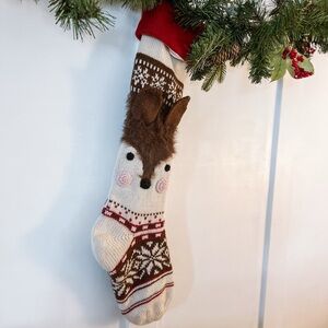 Pottery Barn Kids Reindeer Stocking